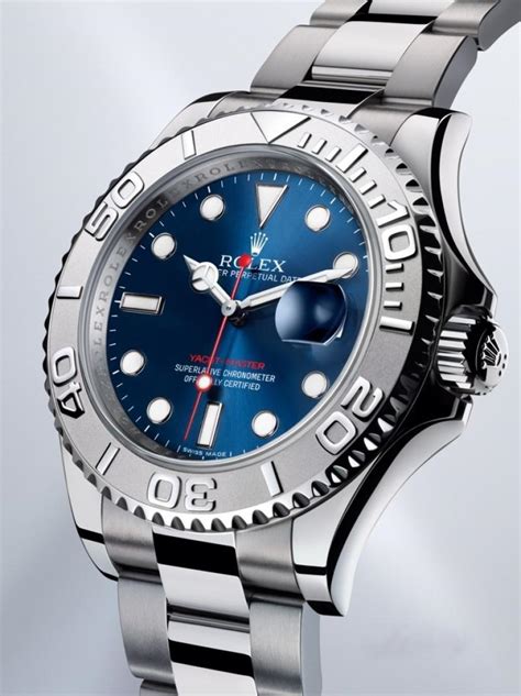 rolex yacht master ii blue dial|yacht master Rolex blue face.